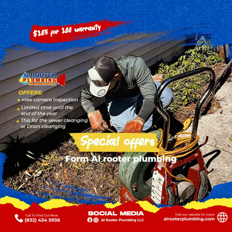 AL Rooter Plumbing special offers